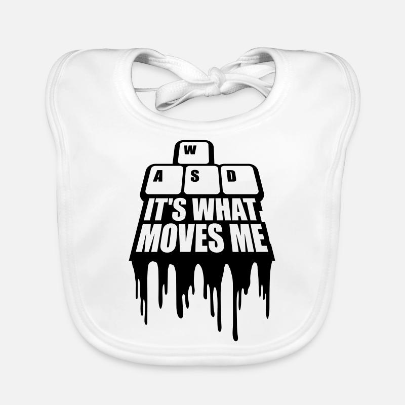 c’est ce qui m’émeut Bavoir bio Bébé