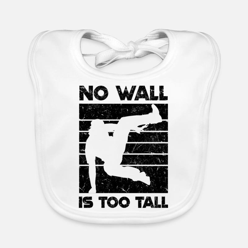 Parkour Gift Ideas Organic Baby Bibs
