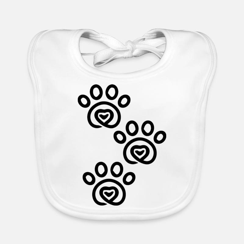 Hund Dog Baby Bio-Lätzchen