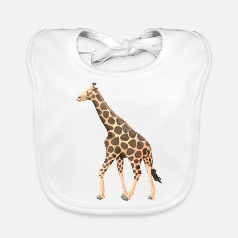Giraffe Baby Bio-Lätzchen
