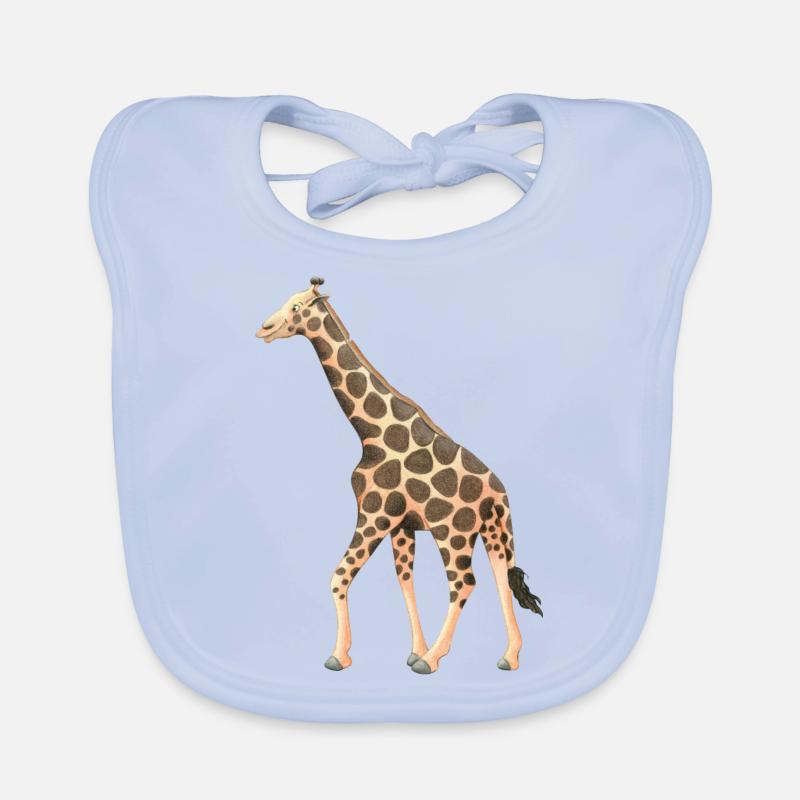 Giraffe Baby Bio-Lätzchen