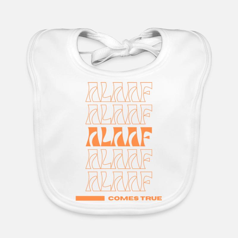 Alaaf comes true Baby Bio-Lätzchen