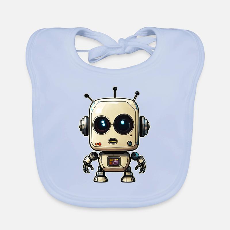 Robot Bavaglino ecologico per neonato