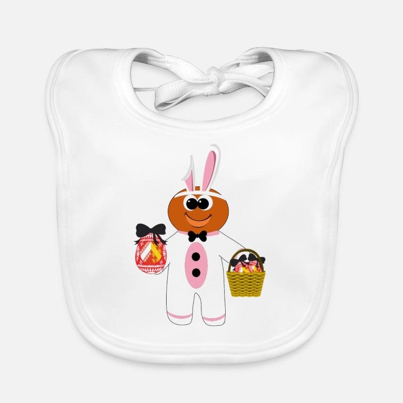 Mannele Mannala Lapin Alsace Bavoir bio Bébé