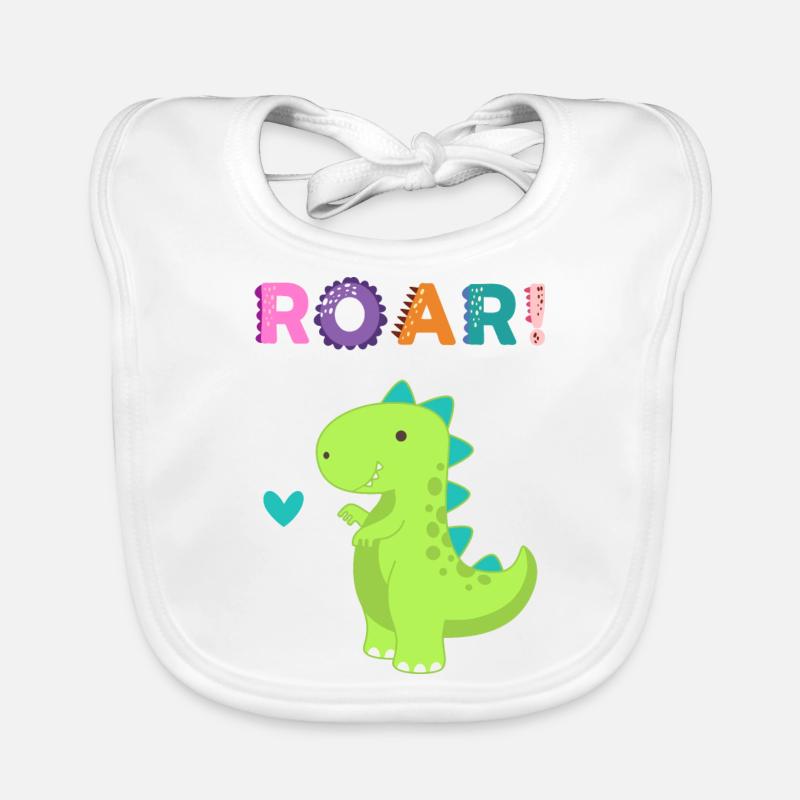 Roar - Doux Dino ! Bavoir bio Bébé