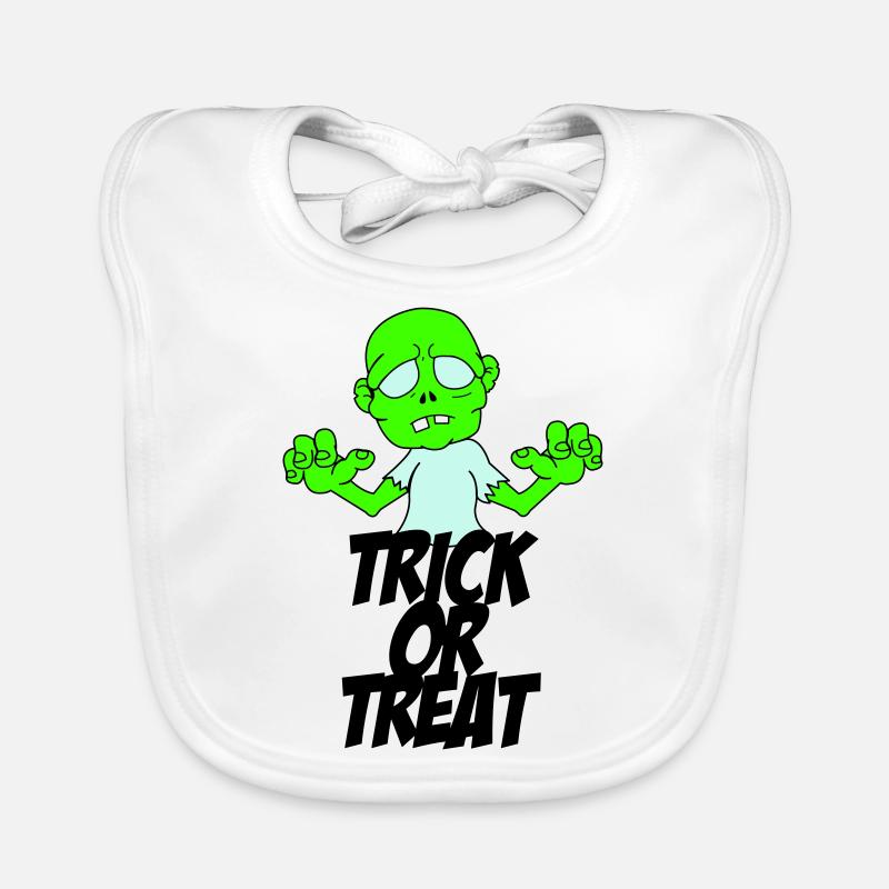 zombie trick or treat Baby Bio-Lätzchen