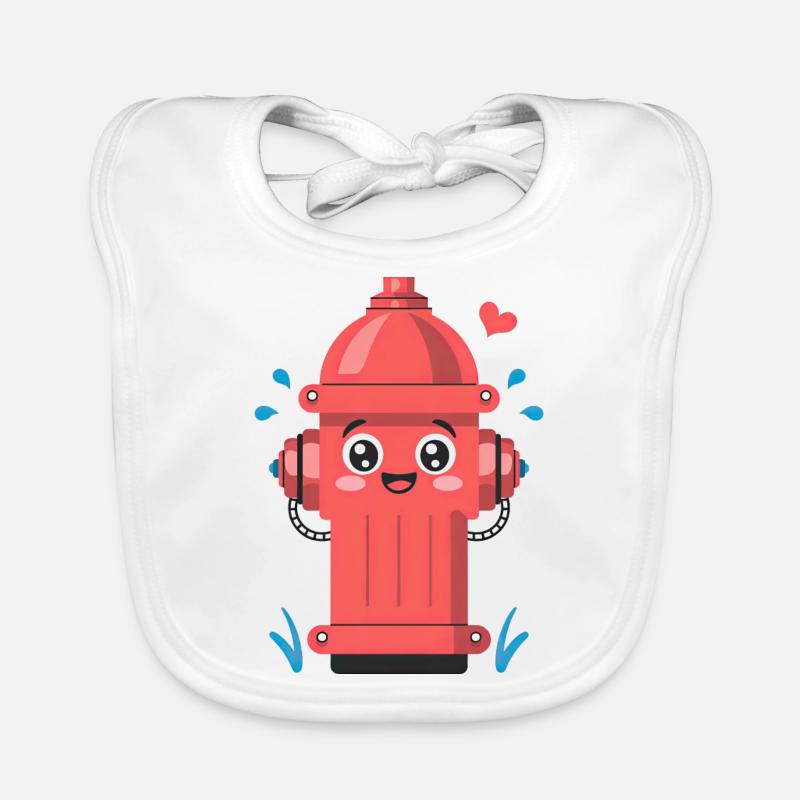 Bouche d’incendie douce Bavoir bio Bébé