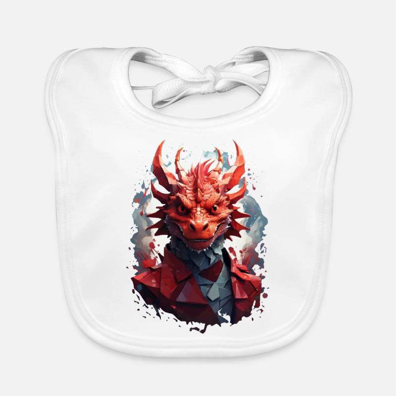 Drache Baby Bio-Lätzchen