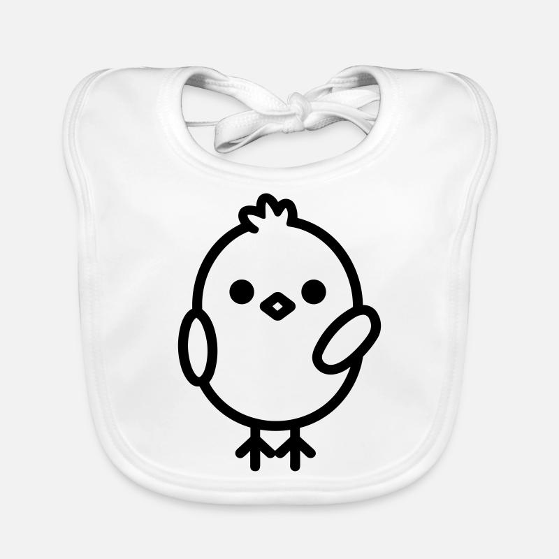 poussin Bavoir bio Bébé