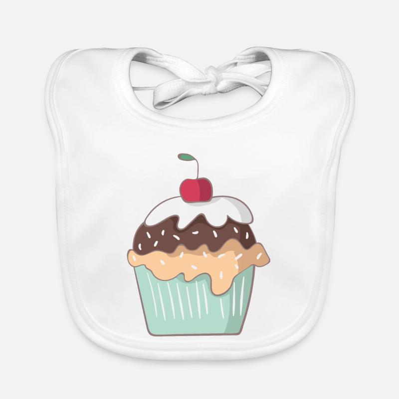 Cupcake Bavoir bio Bébé