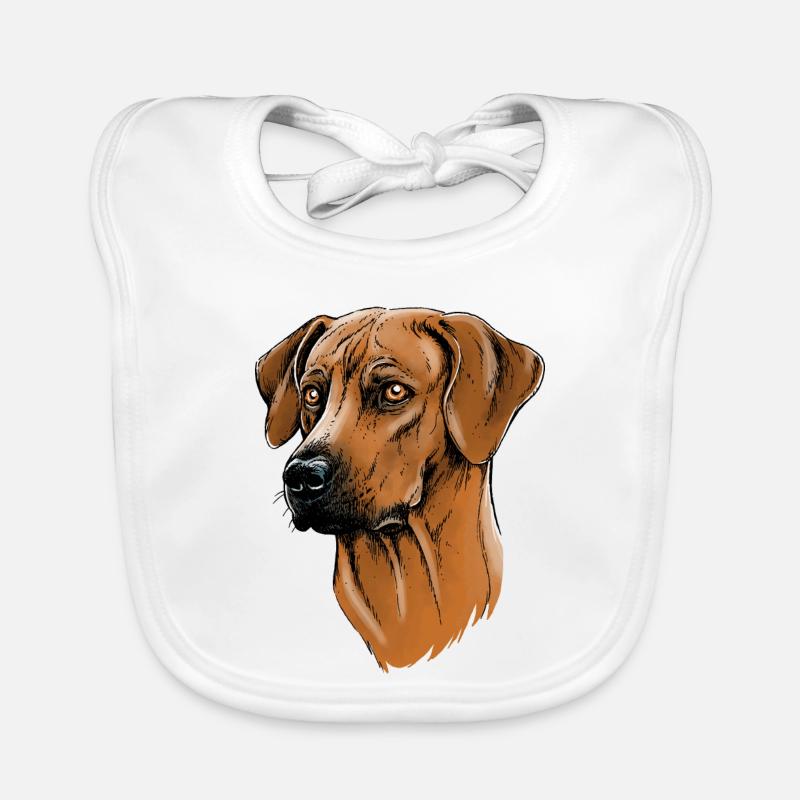 Rhodesian Ridgeback Baby Bio-Lätzchen