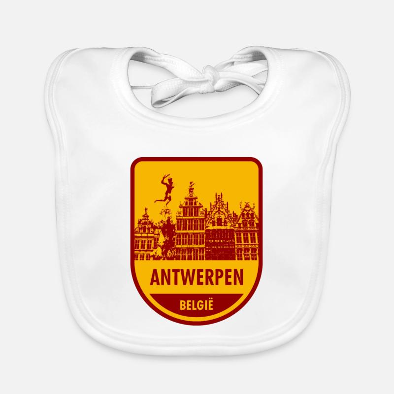 Antwerp België Organic Baby Bibs