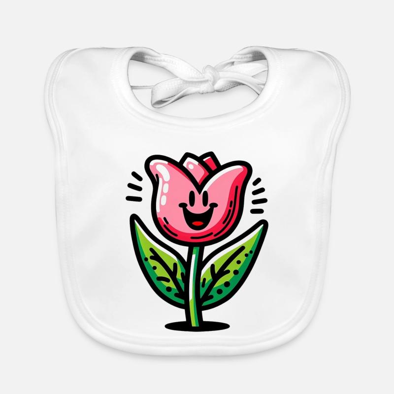 Tulpe Baby Bio-Lätzchen