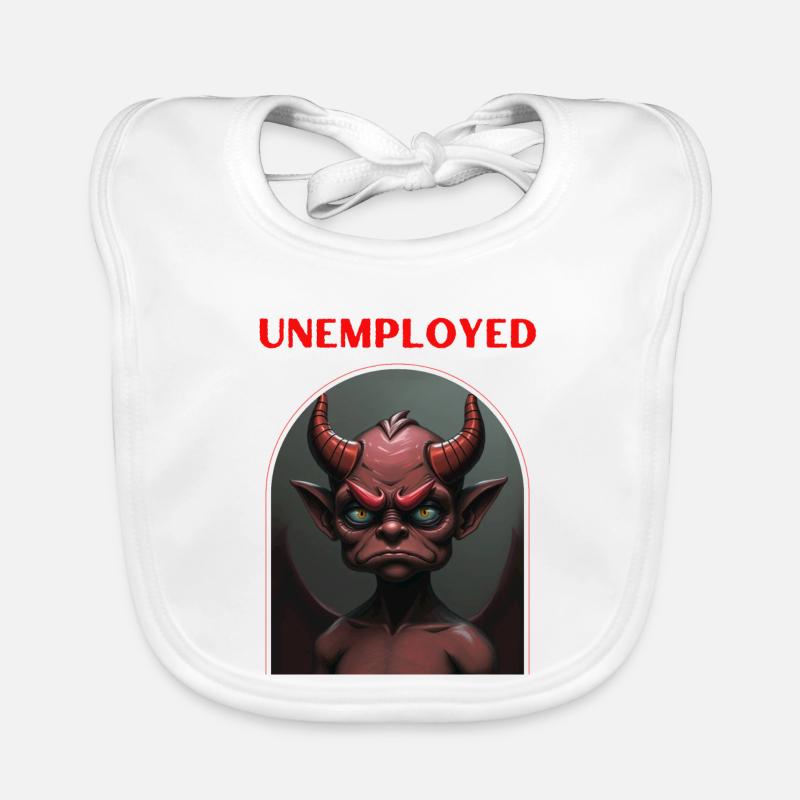 Unemployed devil Organic Baby Bibs