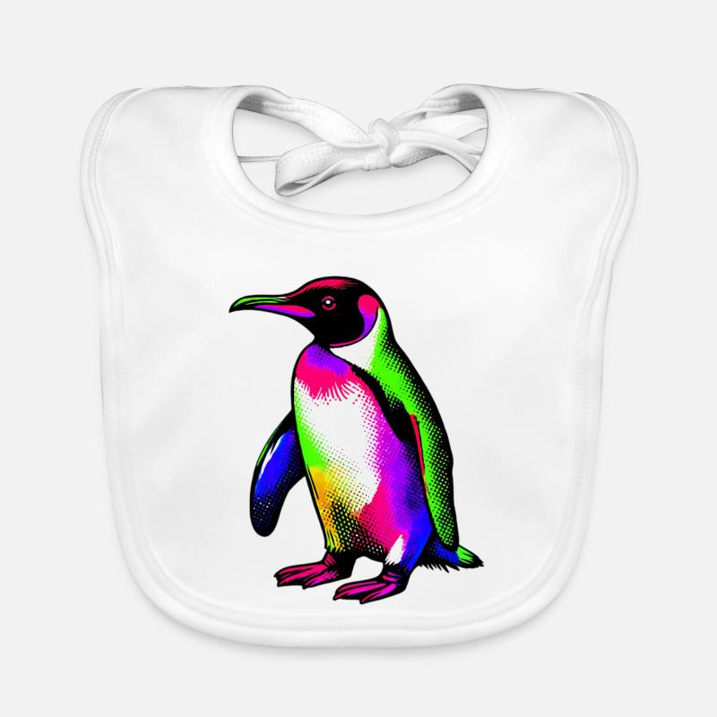 Pinguin Baby Bio-Lätzchen