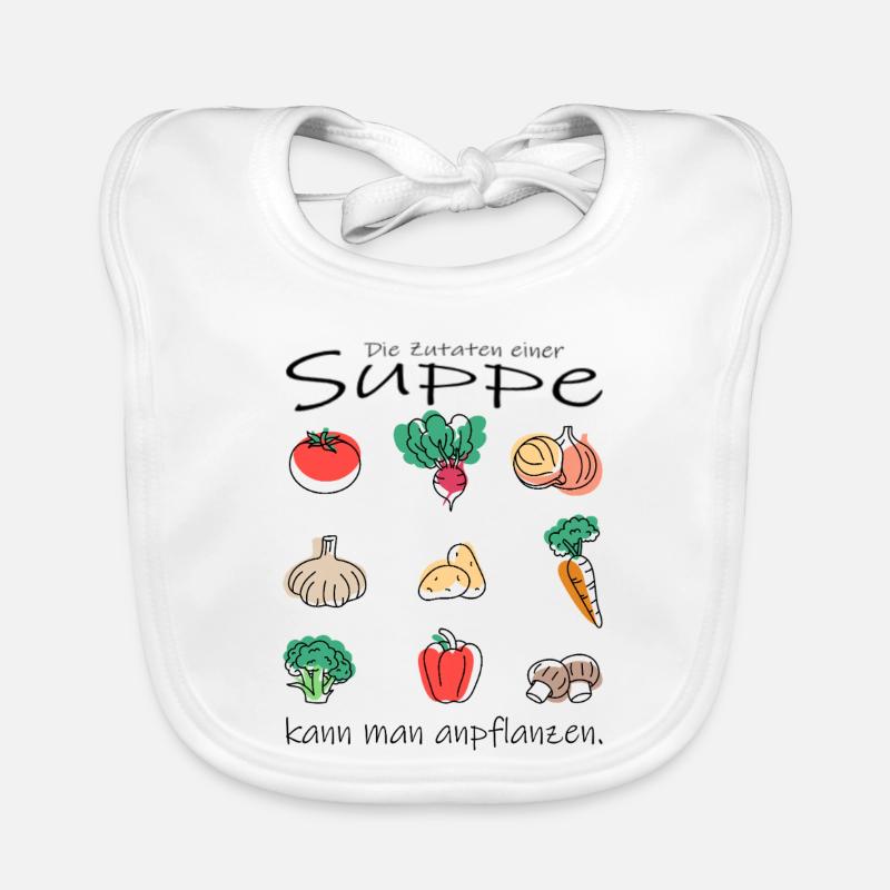 Soupe de légumes Bavoir bio Bébé
