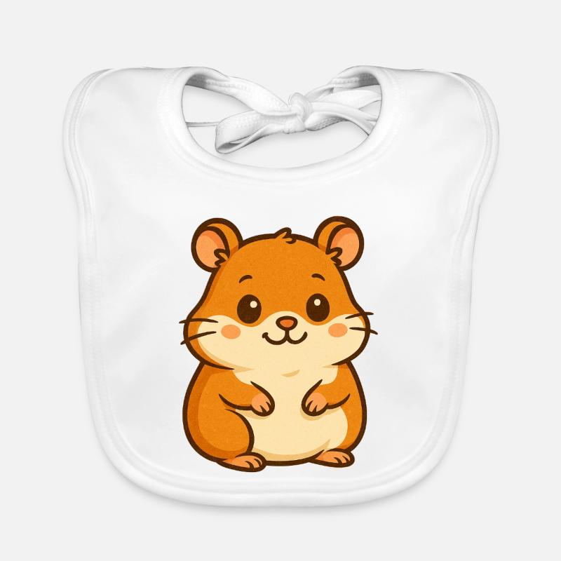 Hamster Organic Baby Bibs