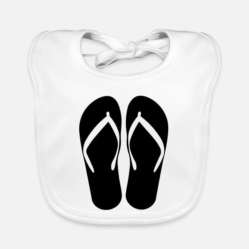 plage Bavoir bio Bébé
