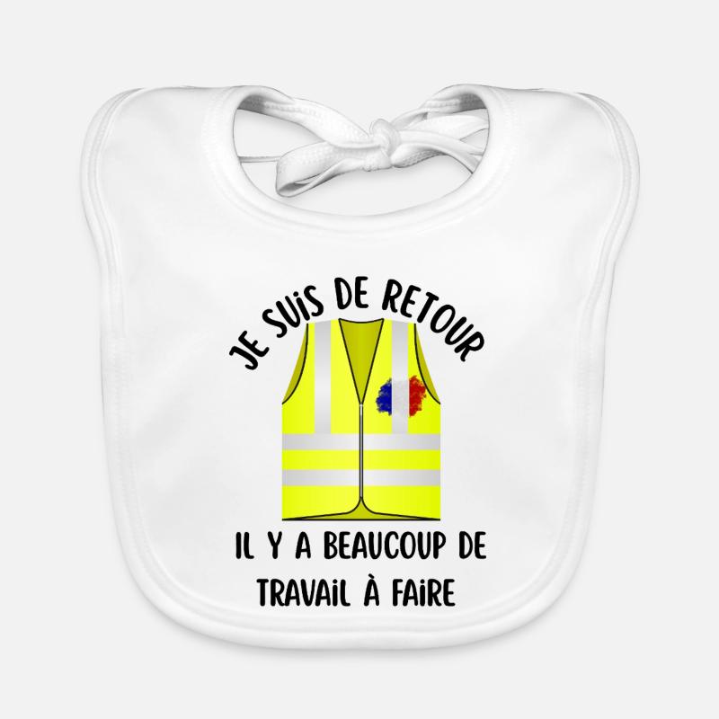 Demonstration Organic Baby Bibs