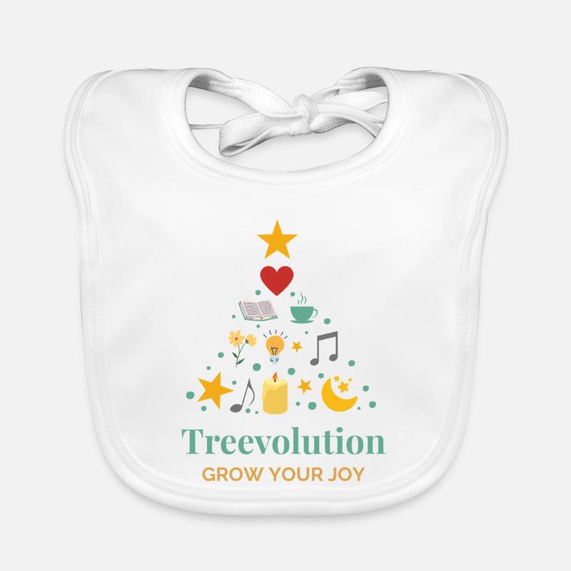 Treevolution Freude wachsen lassen Baby Bio-Lätzchen