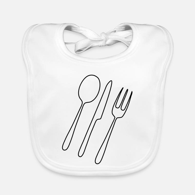 Couverts Fourchette Cuillère Bavoir bio Bébé