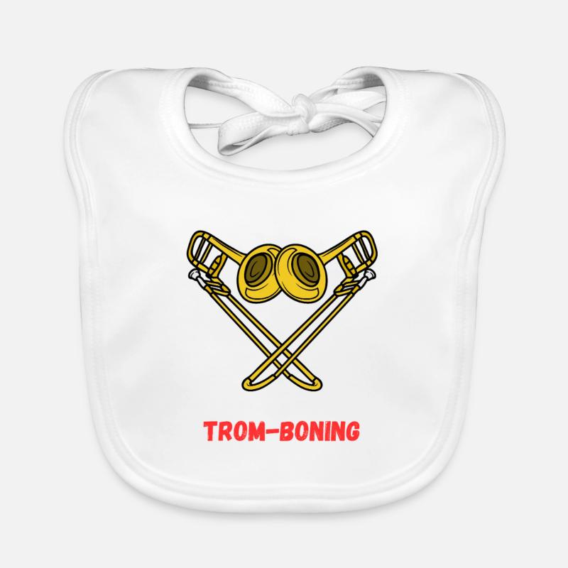 Trom-boning Organic Baby Bibs