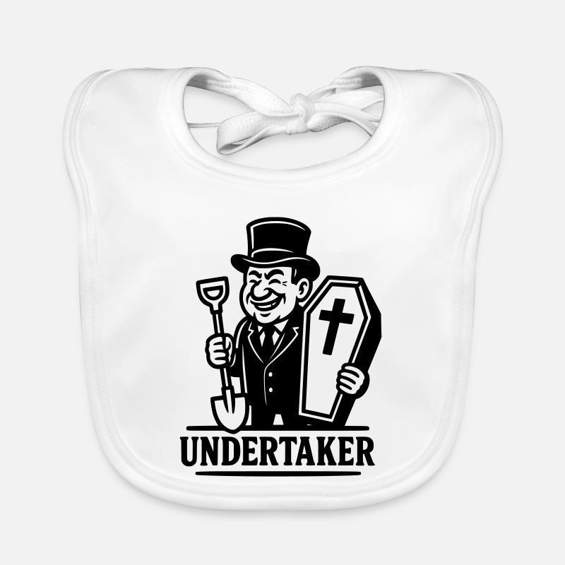 undertaker bestatter Baby Bio-Lätzchen