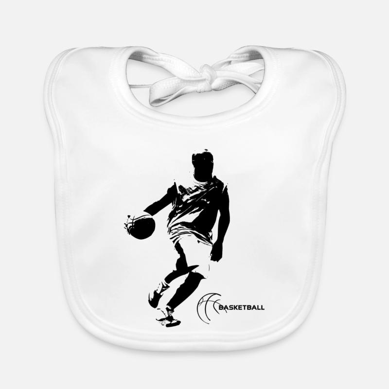 Basket-ball Bavoir bio Bébé