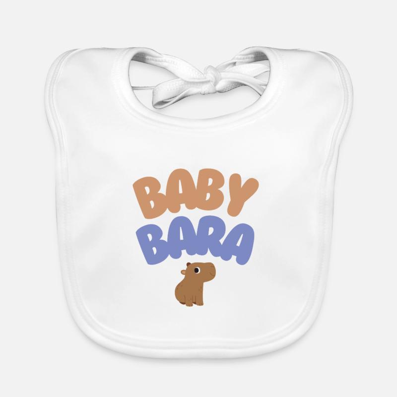 Baby Bara Capybara Baby Bio-Lätzchen