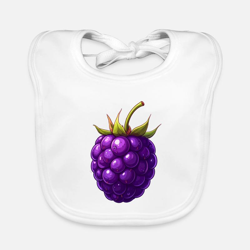 Brombeere Baby Bio-Lätzchen
