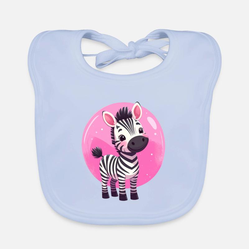 Zebra Baby Bio-Lätzchen