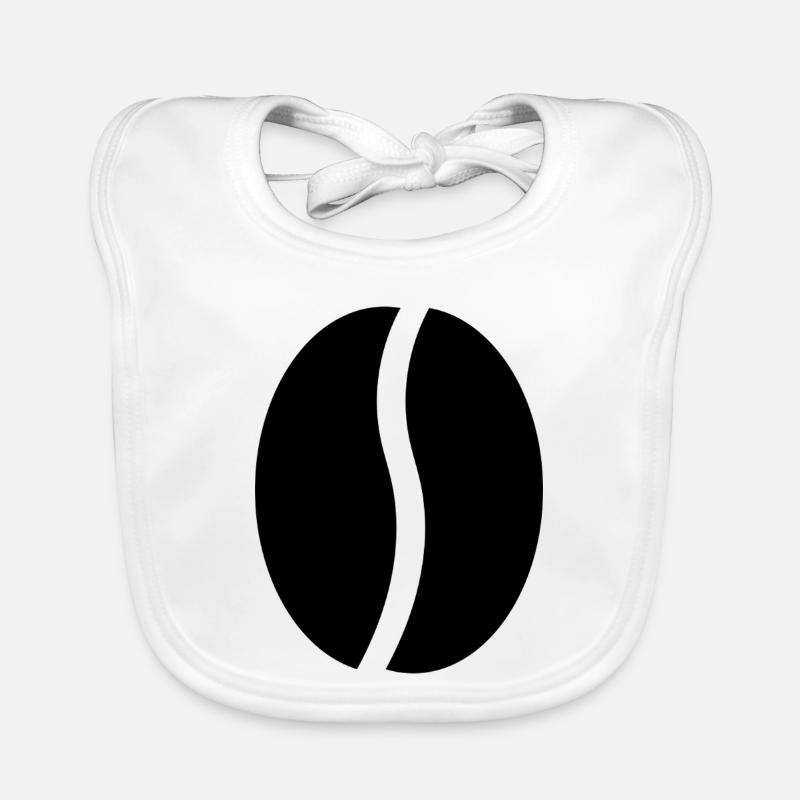 Kaffeebohnen Baby Bio-Lätzchen