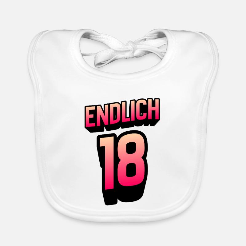 Enfin 18 Gradient Neon Bavoir bio Bébé