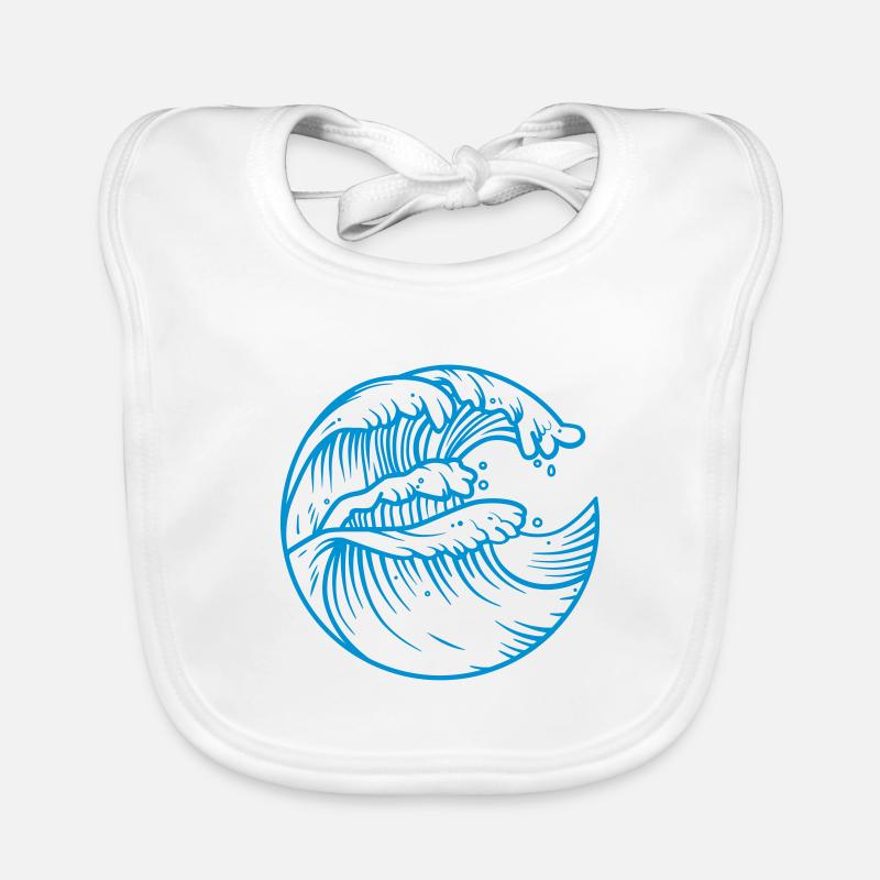 SAVE THE OCEAN Baby Bio-Lätzchen