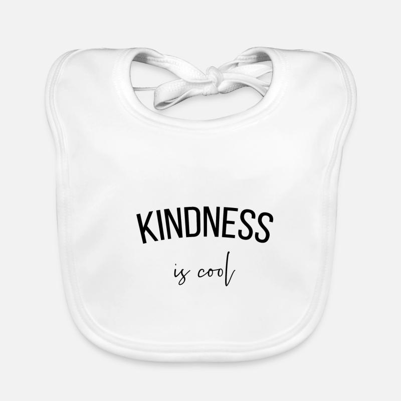 Kindness is cool Baby Bio-Lätzchen