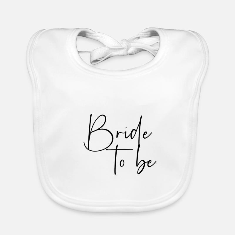 Bride to be Baby Bio-Lätzchen