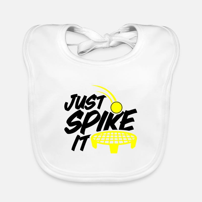 | changeable de couleur Roundnet Spikeball Fun Bavoir bio Bébé