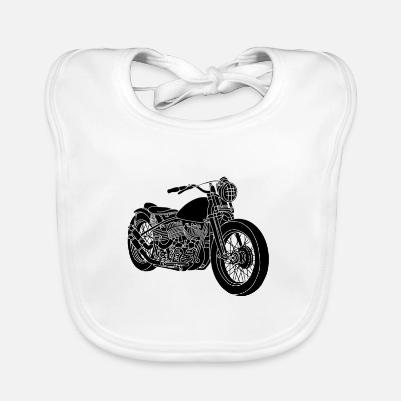 Motocyclette Bavoir bio Bébé