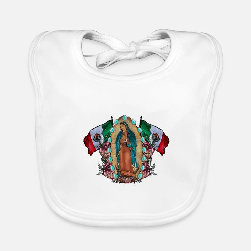 Notre-Dame de Guadalupe Bavoir bio Bébé