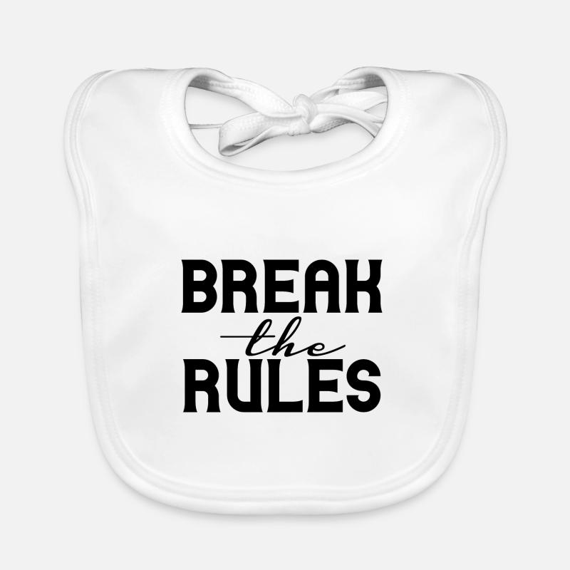 Break the Rules Baby Bio-Lätzchen