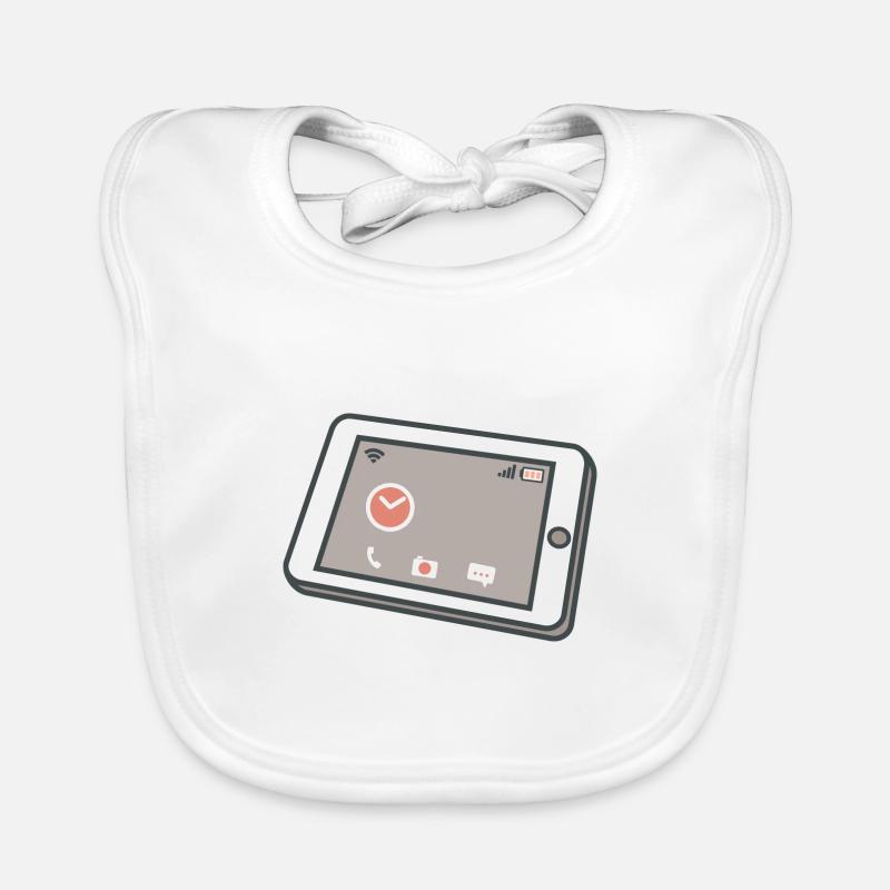 Tablet Organic Baby Bibs
