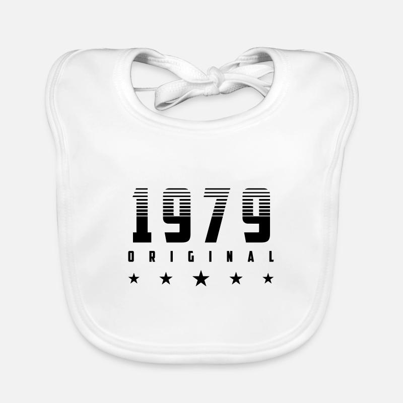 | changeable de couleur Original 1979 Année de naissance Bavoir bio Bébé