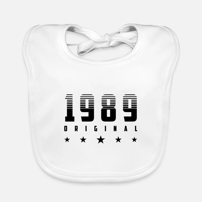 Original 1989 Année de naissance | | changeable de couleur Bavoir bio Bébé