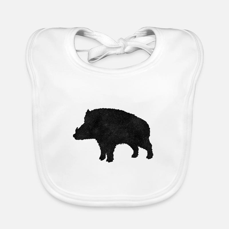 Sanglier Bavoir bio Bébé