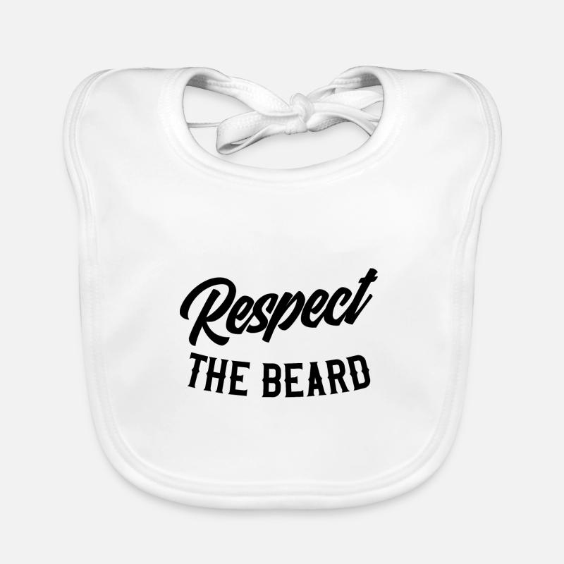 Respectez la barbe Bavoir bio Bébé