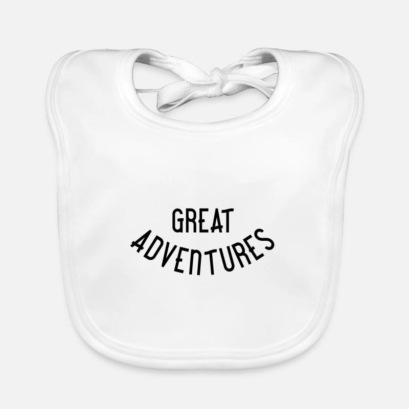 Grandes aventures Bavoir bio Bébé
