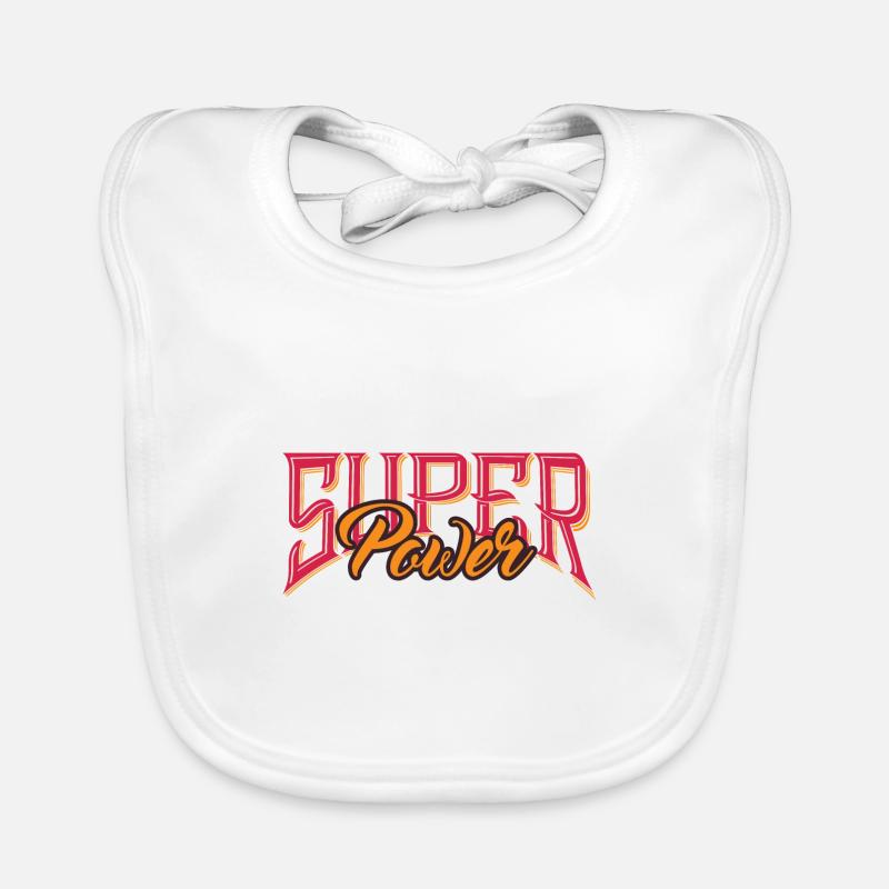 Super puissance Bavoir bio Bébé