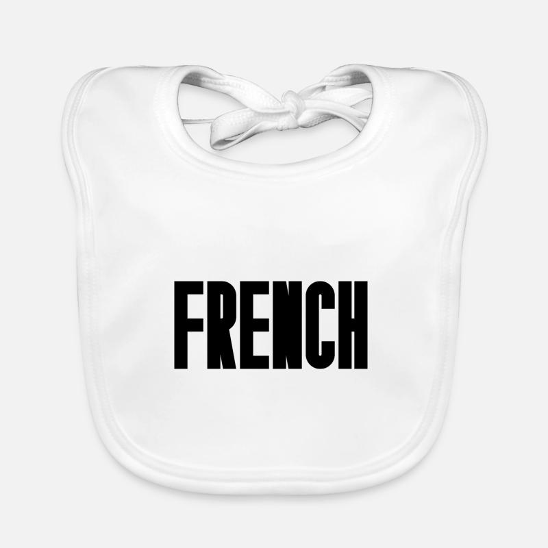 Français Bavoir bio Bébé