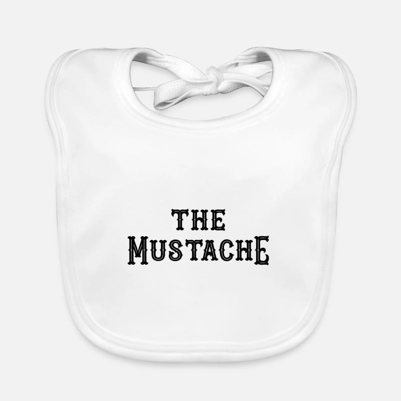 The Mustache Organic Baby Bibs
