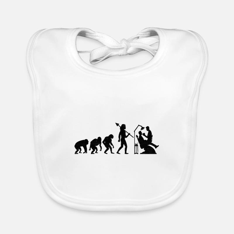 Evolution Dentist Dental Dentistry Dentists Organic Baby Bibs